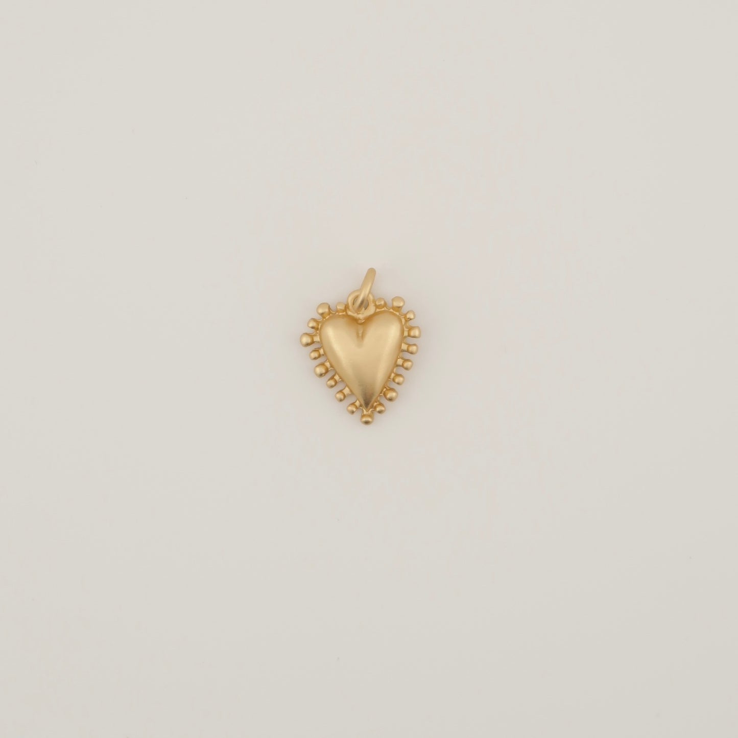 Gold Heart Charm