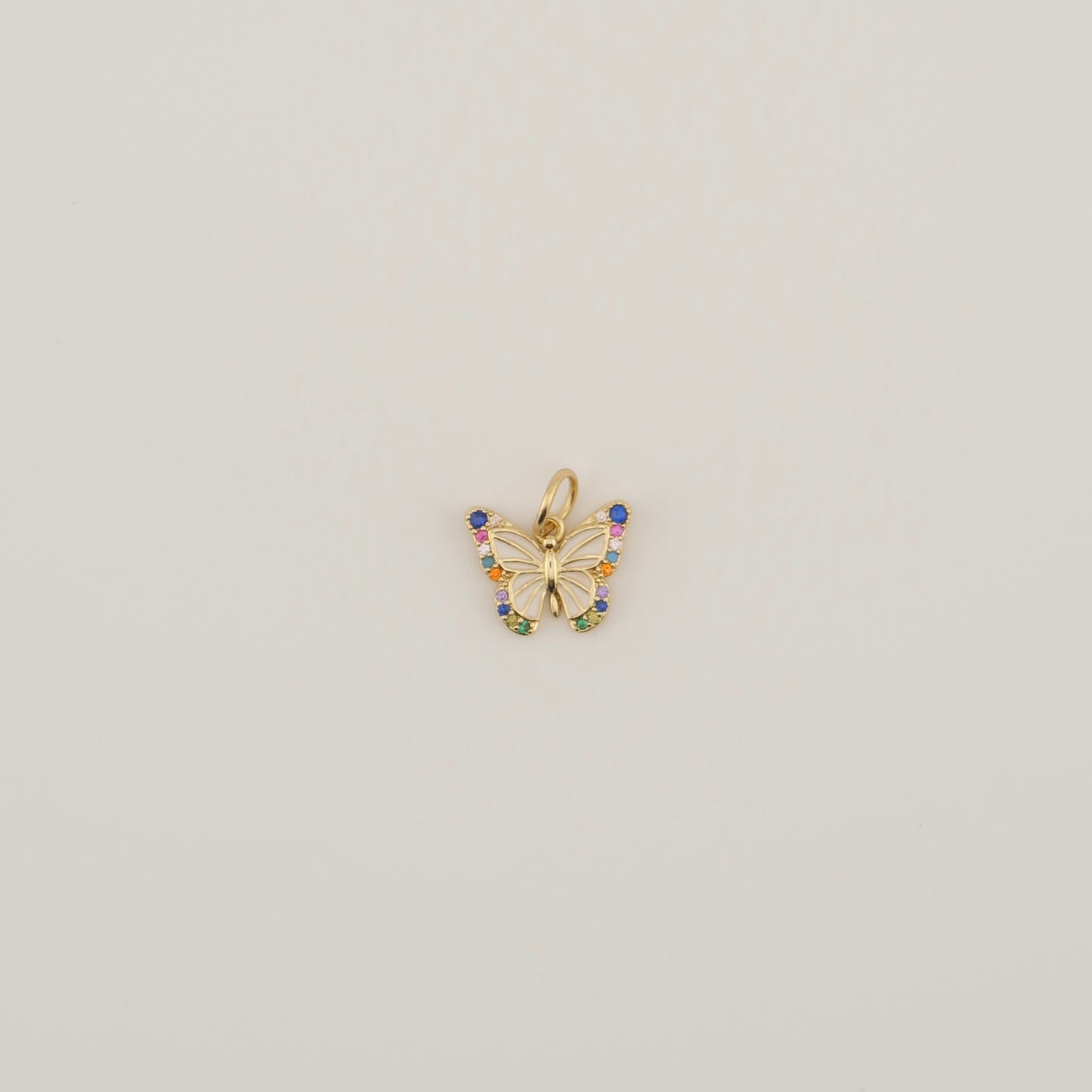 Color Butterfly Charm