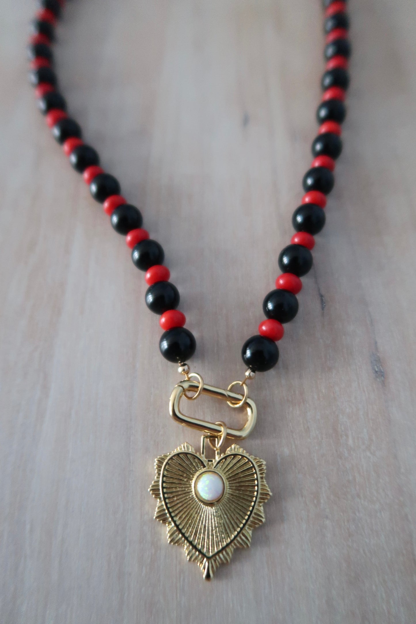 Red & Black Necklace