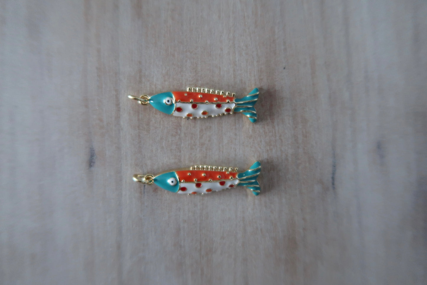 Blue Fish Charm
