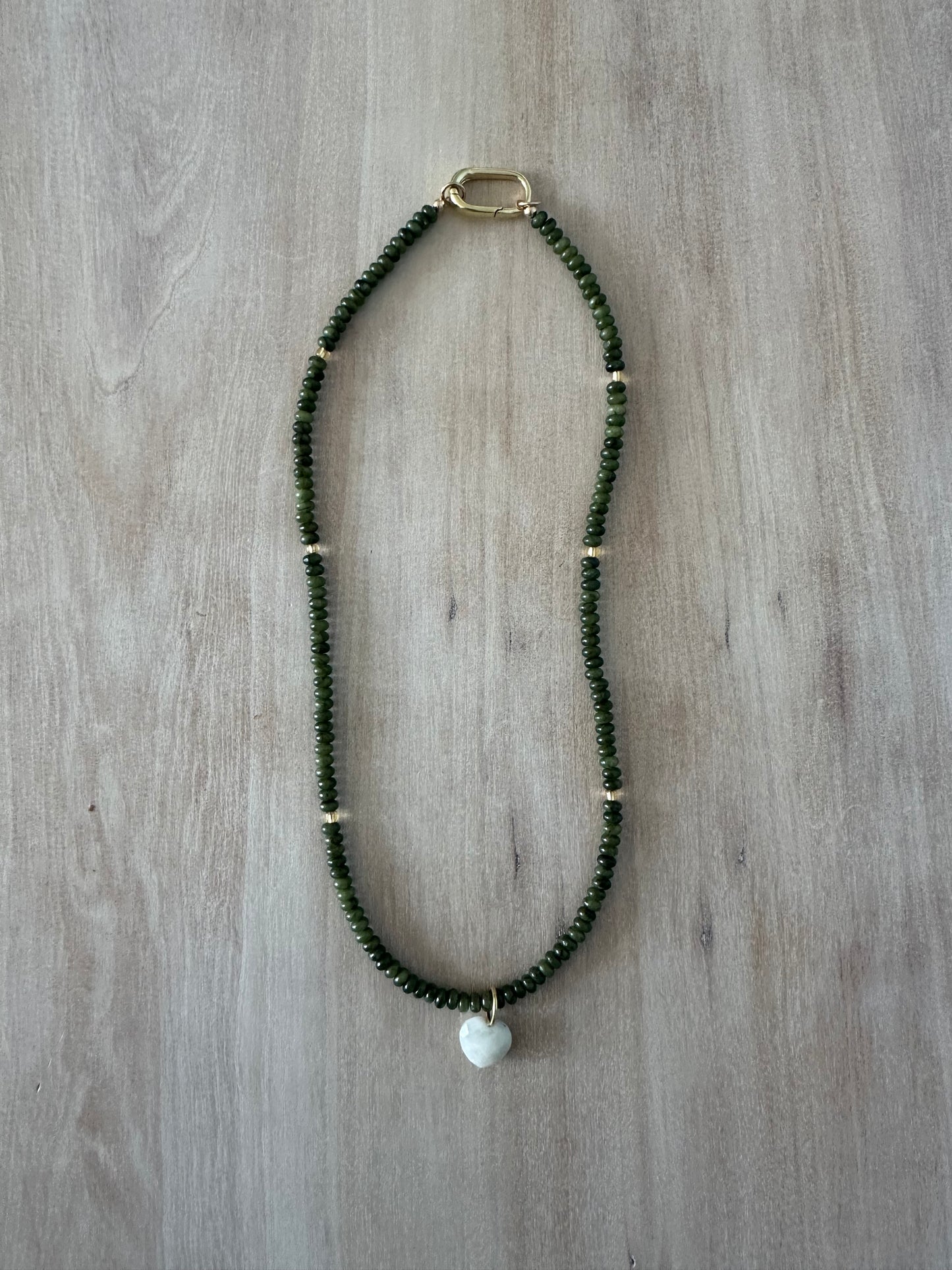 Dainty Olive Necklace