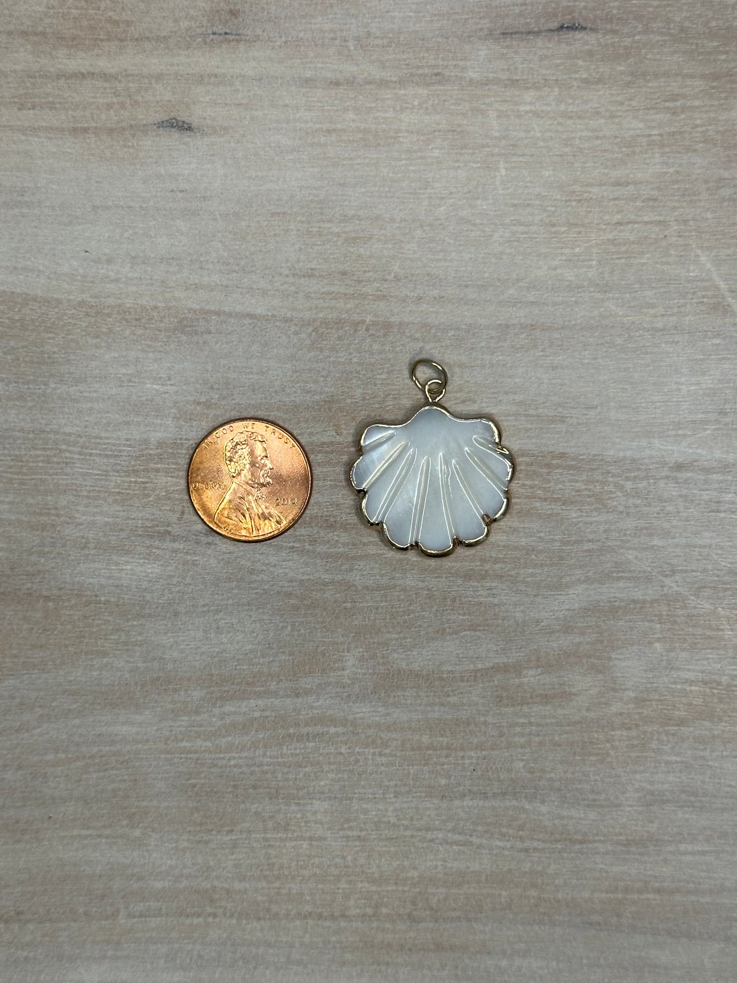 Pearly Shell Charm