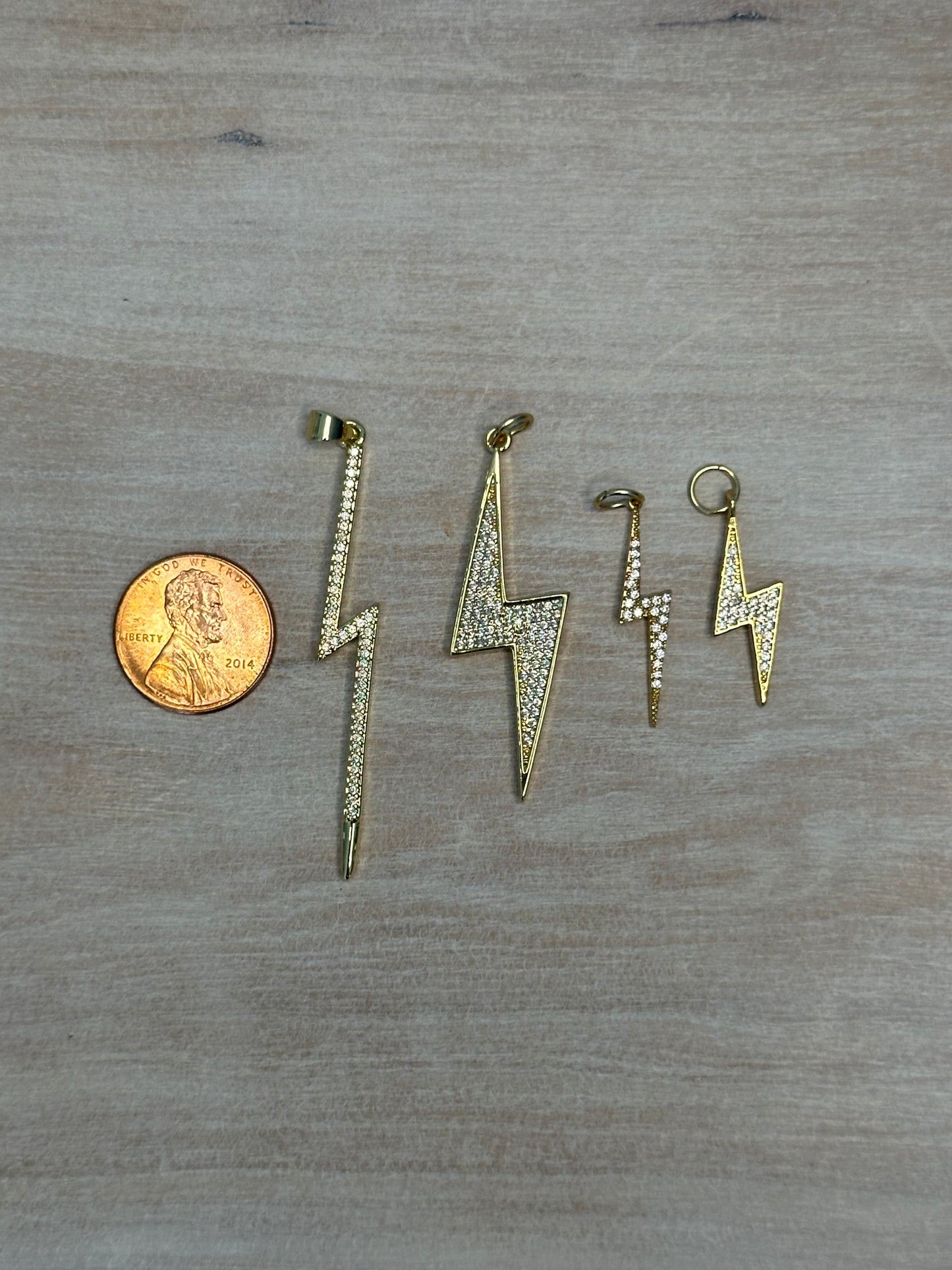 Lightening Bolt Charm