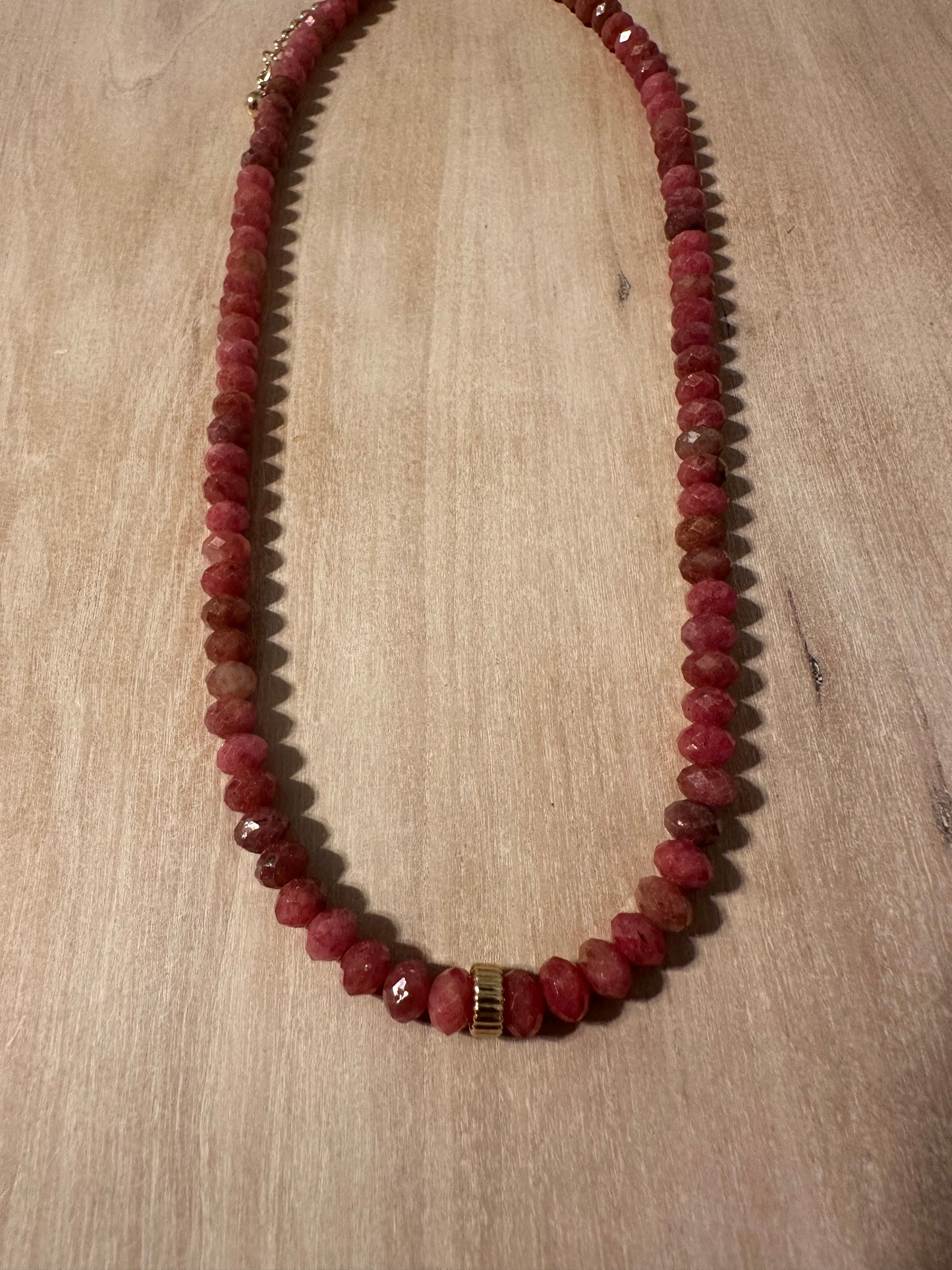 Dainty Pink Necklace