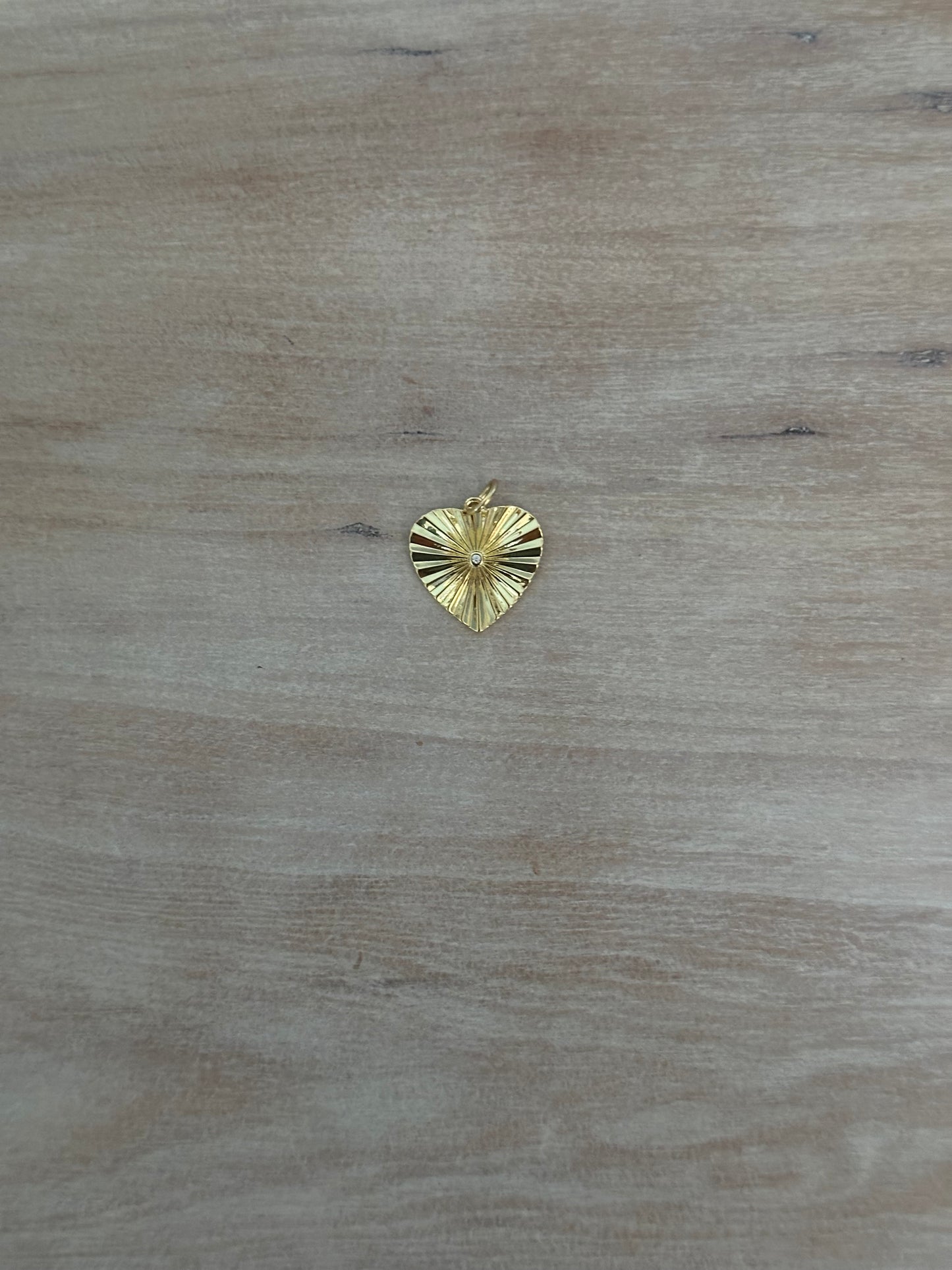 Gold Heart Charm