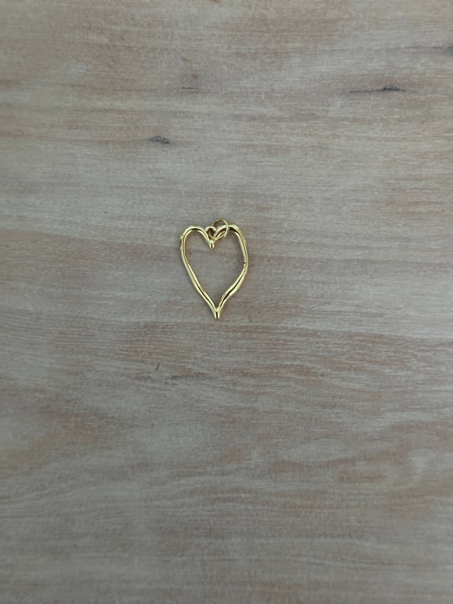 Gold Heart Charm