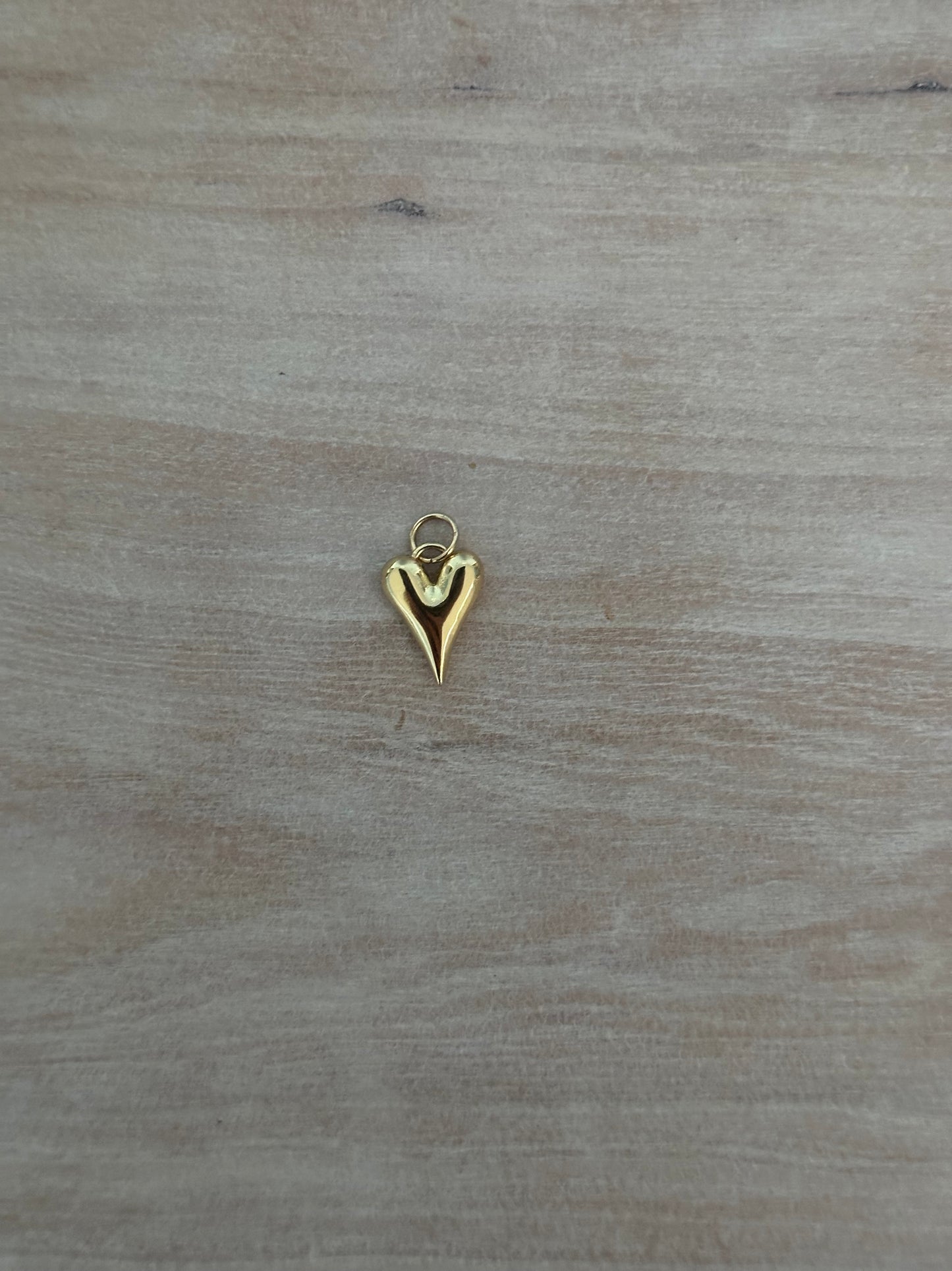 Gold Heart Charm