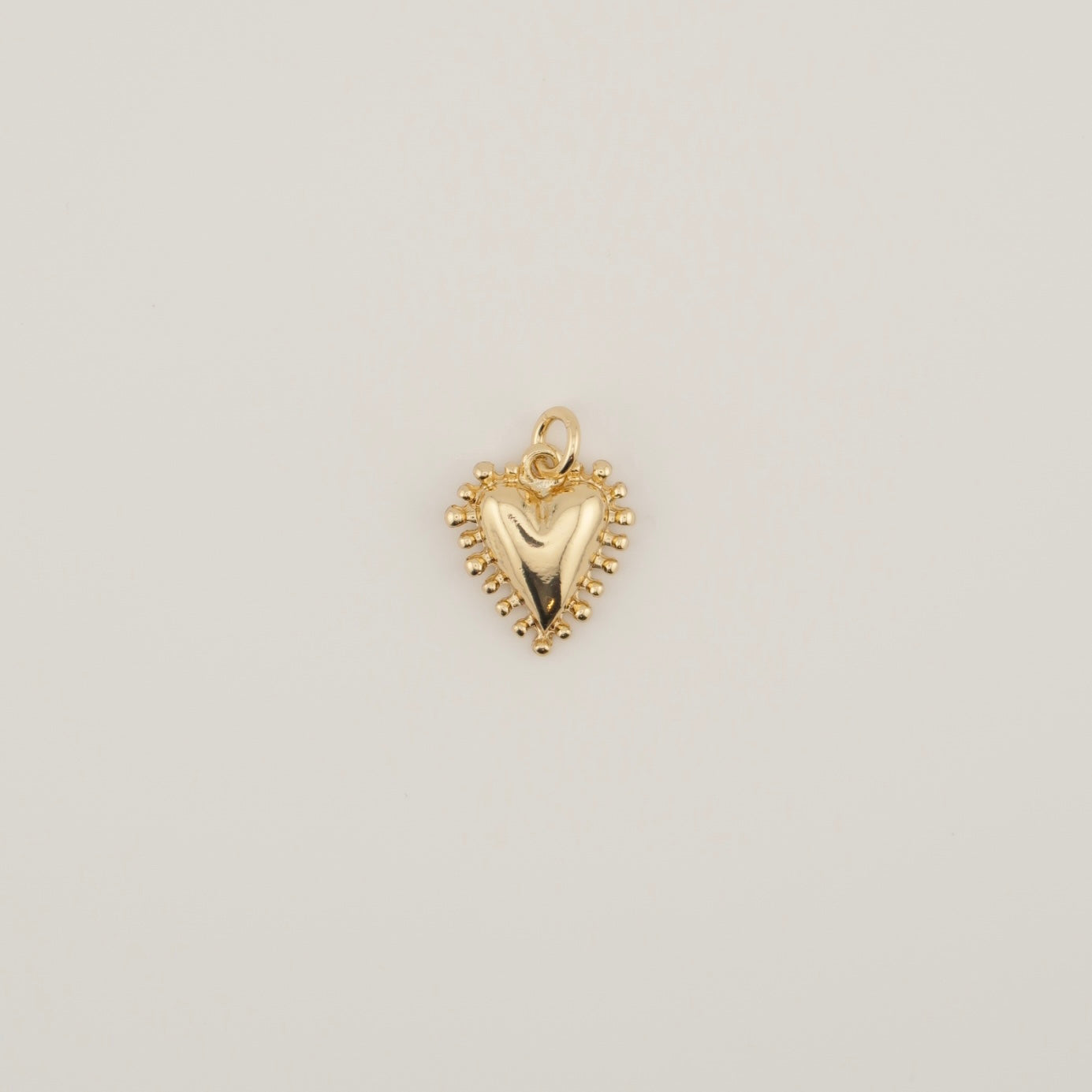 Gold Heart Charm