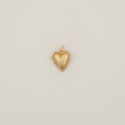 Gold Heart Charm