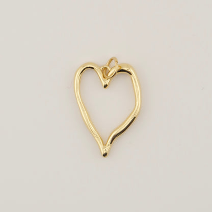 Gold Heart Charm