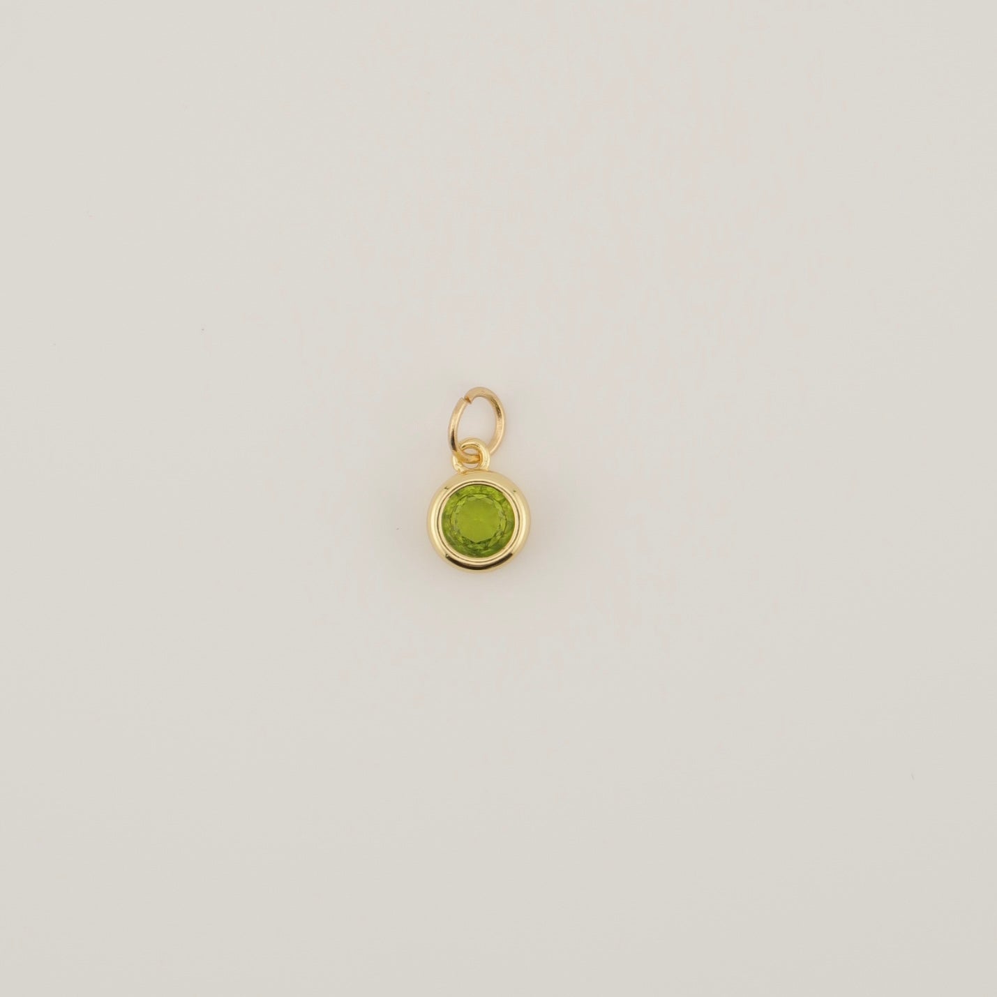 Round Bezel Charm