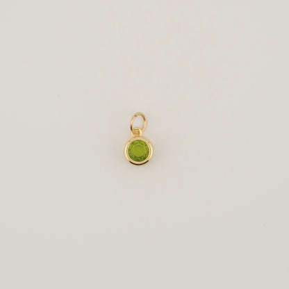 Round Bezel Charm