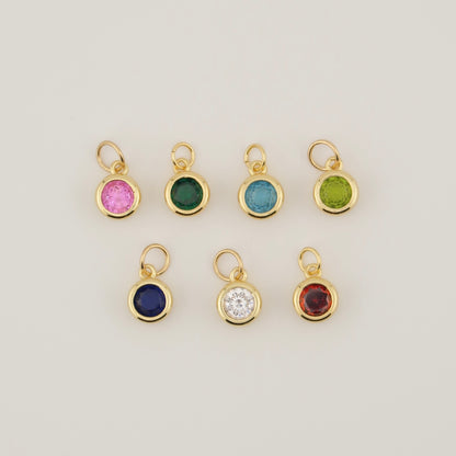 Round Bezel Charm