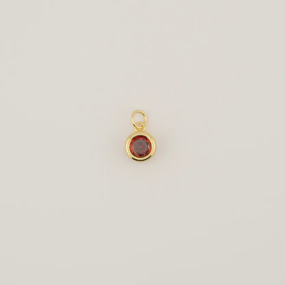 Round Bezel Charm