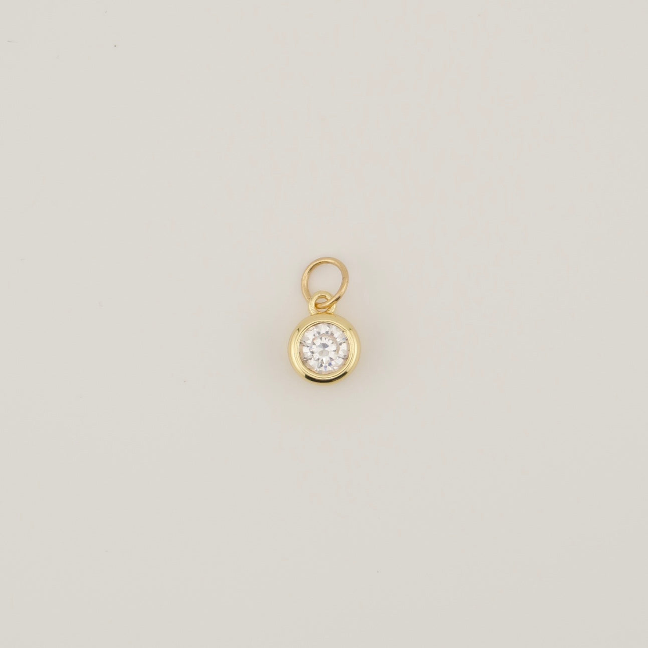 Round Bezel Charm