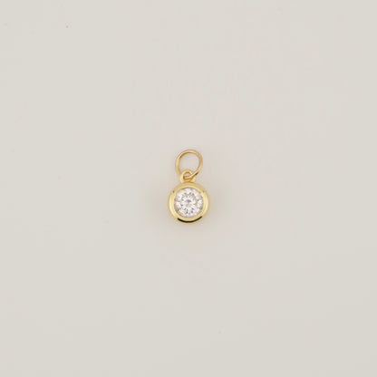 Round Bezel Charm