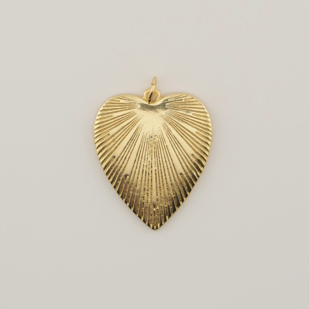 Gold Heart Charm