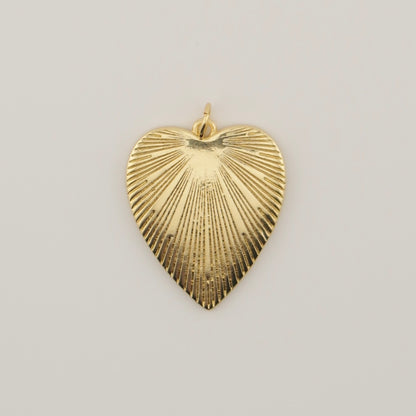 Gold Heart Charm