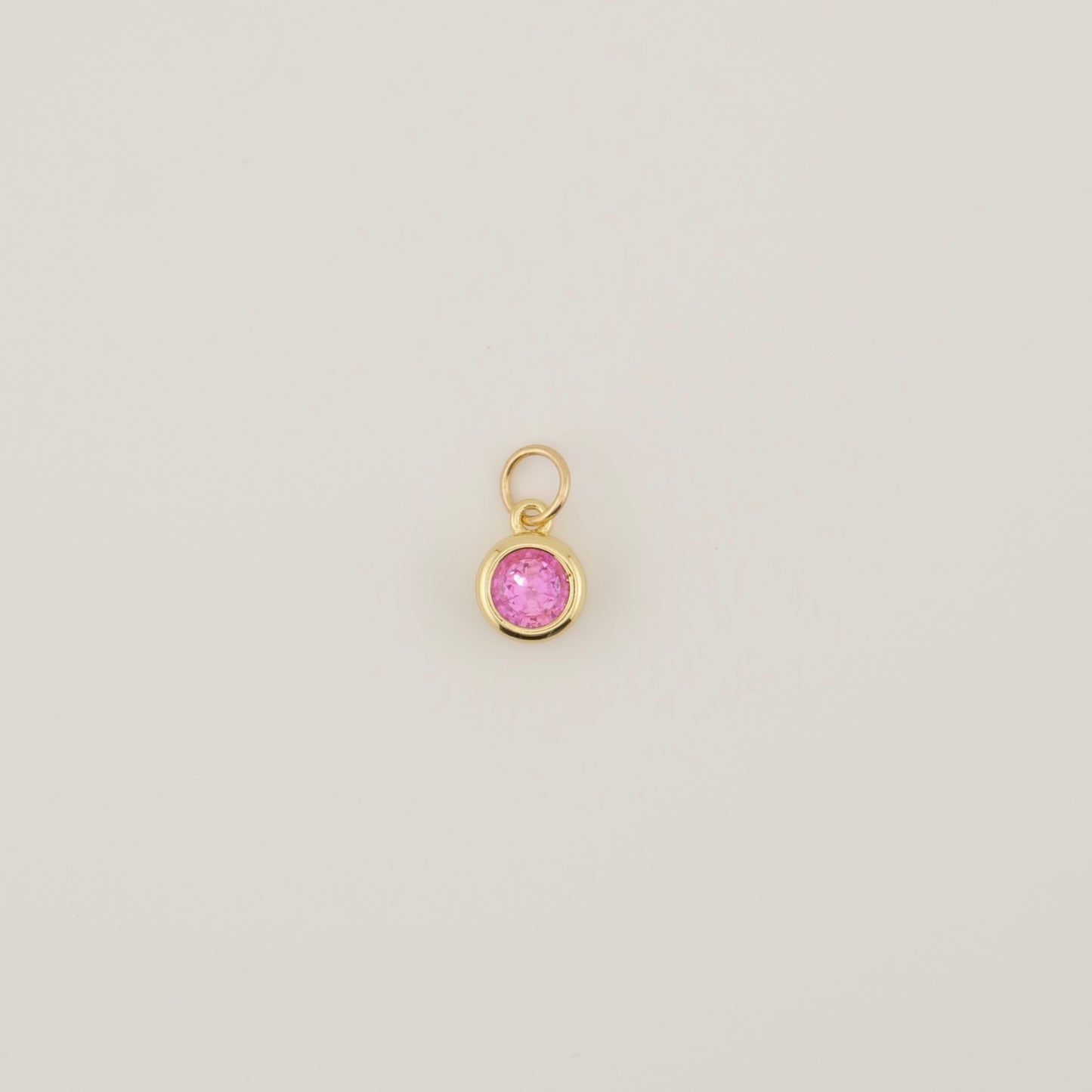 Round Bezel Charm