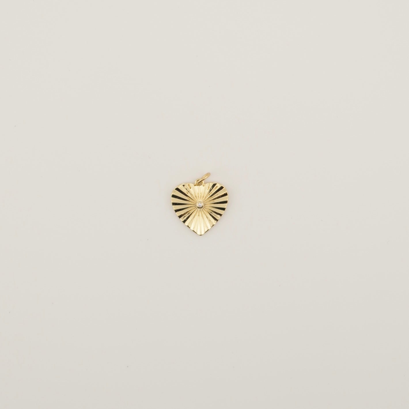 Gold Heart Charm