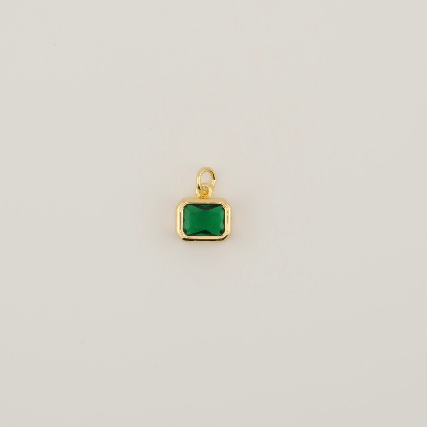 Baguette Bezel Charm