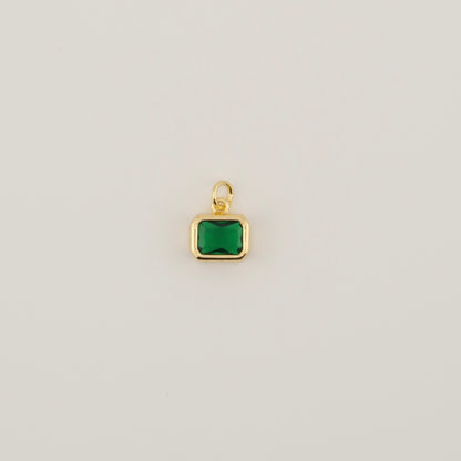 Baguette Bezel Charm
