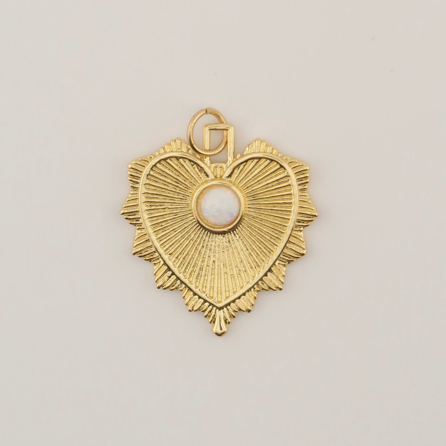 Gold Heart Charm