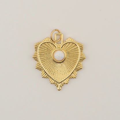 Gold Heart Charm
