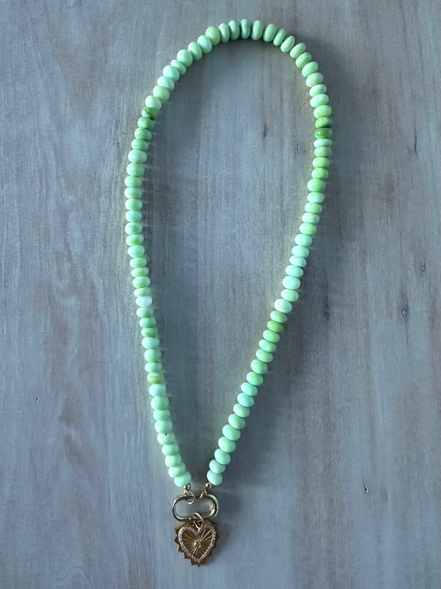 Key Lime Opal Necklace