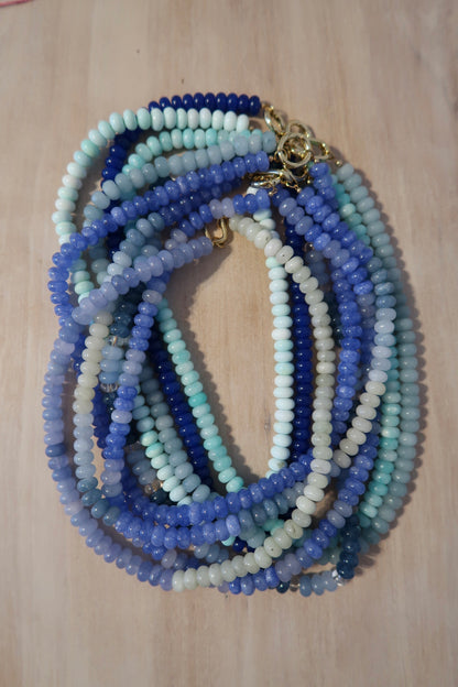 Blue Gem Necklaces