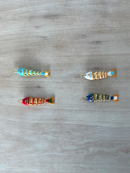Colored Fish Charm