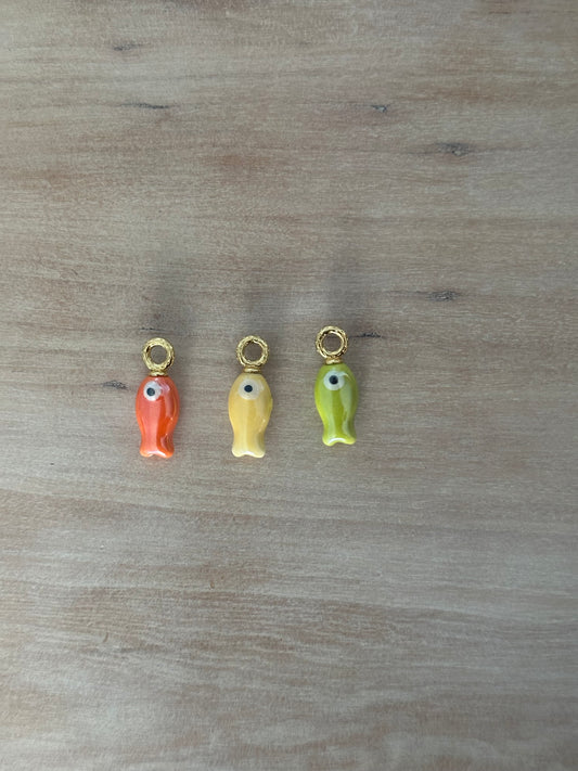 Ceramic Fish Charm