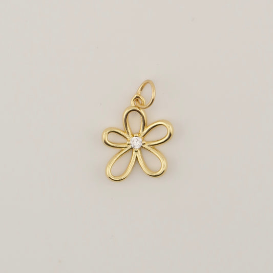 Retro Flower Charm