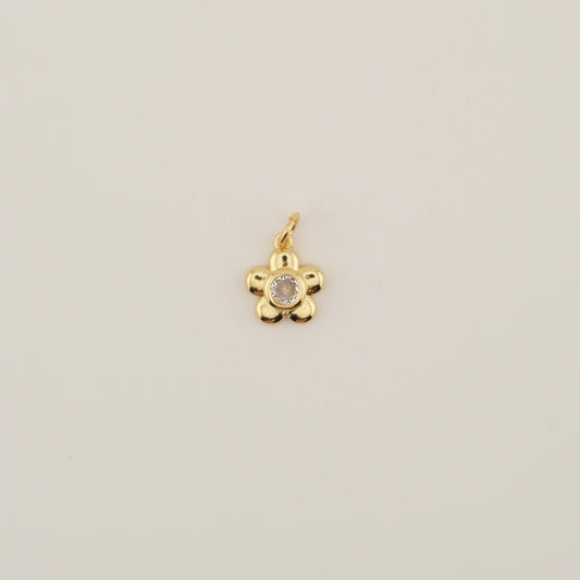 Gold Flower Charm