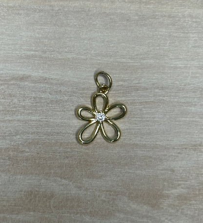 Retro Flower Charm