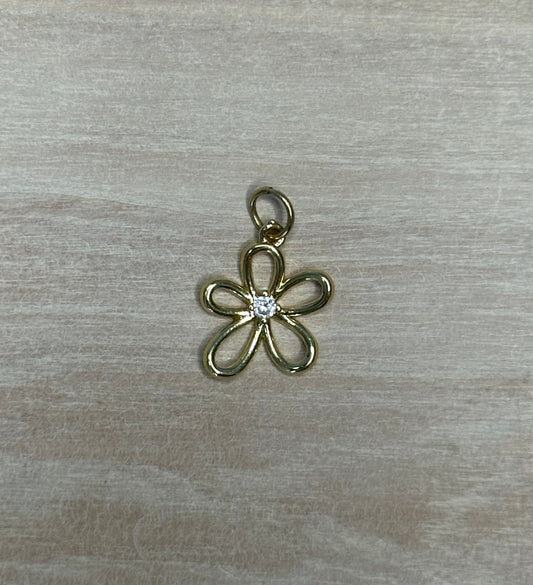 Retro Flower Charm