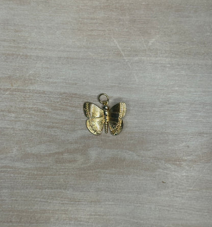 Gold Butterfly Charm