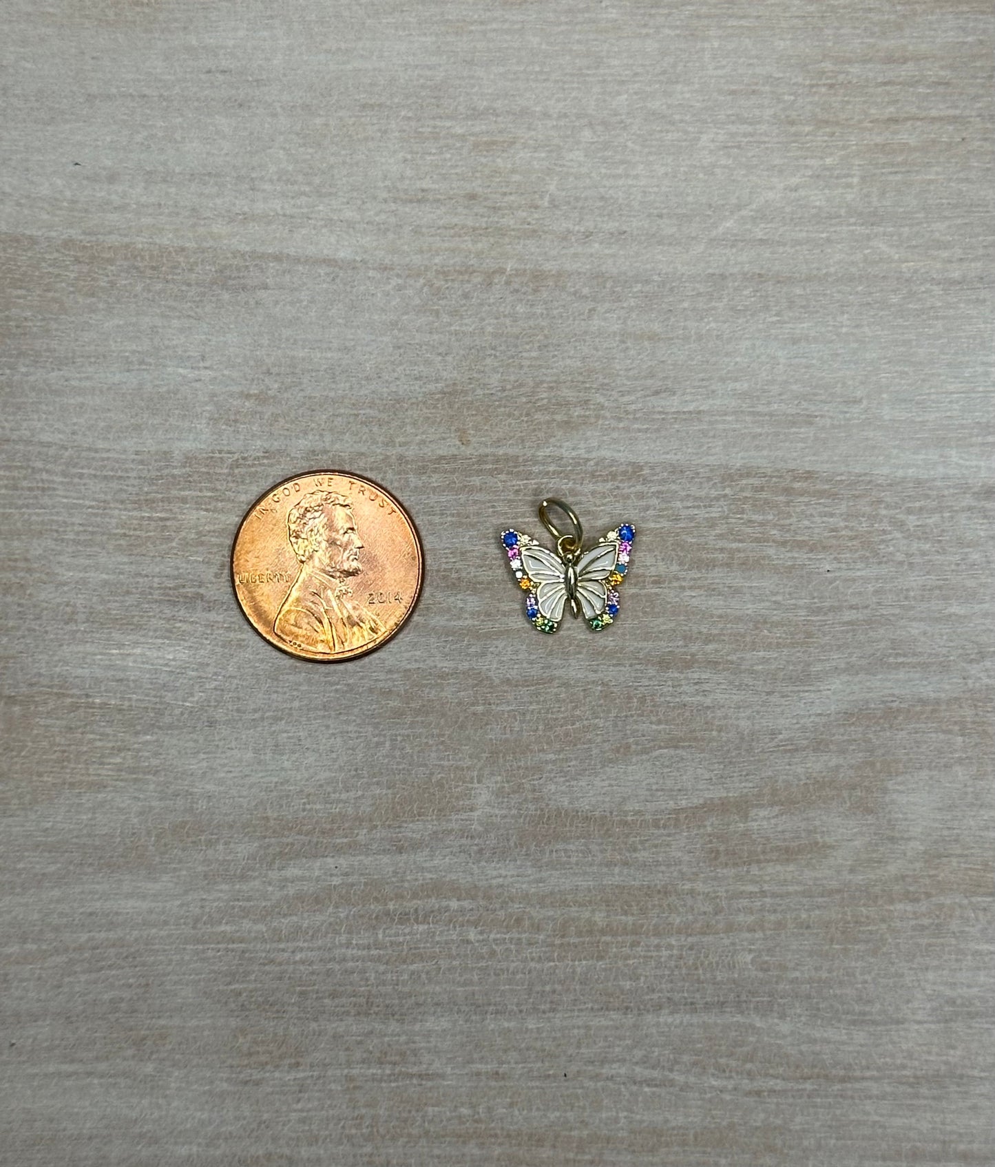 Color Butterfly Charm