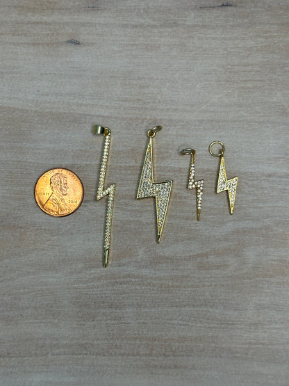 Lightening Bolt Charm