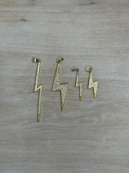 Lightening Bolt Charm