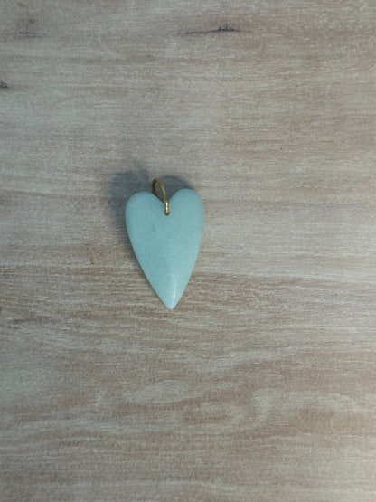 Jumbo Puffy Heart Charm