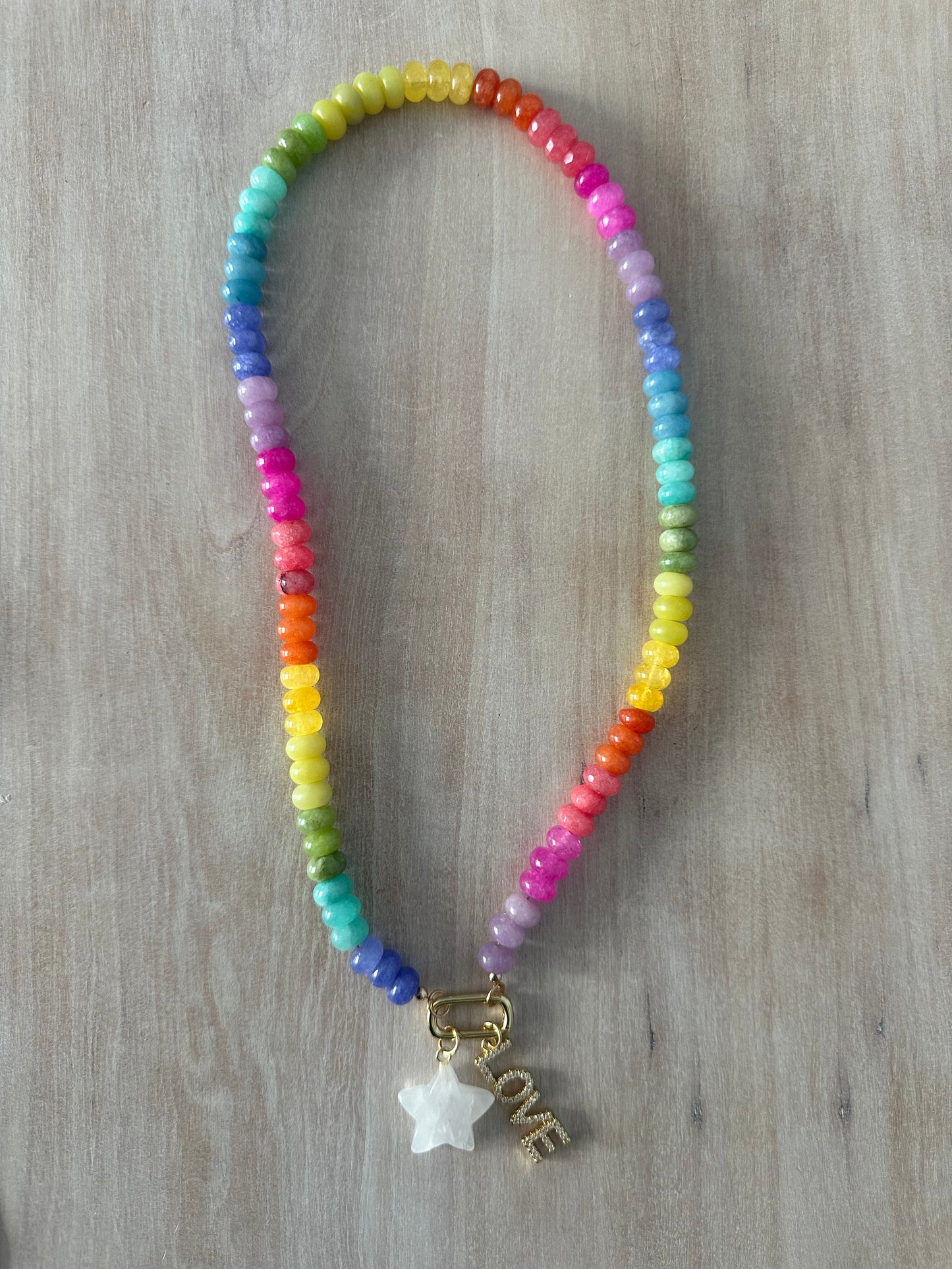 Multi Rainbow Necklace