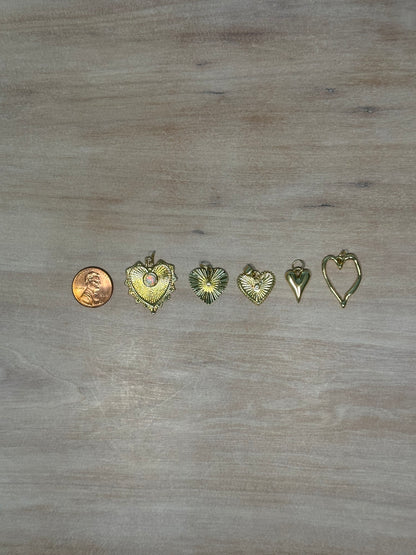 Gold Heart Charm