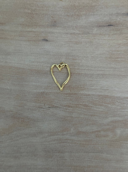Gold Heart Charm