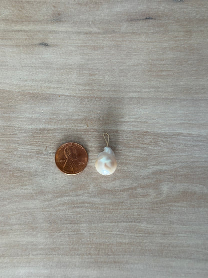 Baroque Pearl Charm