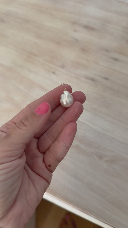 Baroque Pearl Charm